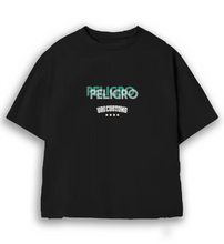 Load image into Gallery viewer, Peligro X Uri Customs Teal Tee