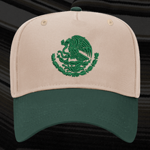 Load image into Gallery viewer, Forest Green & Khaki Aguila Baseball Cap