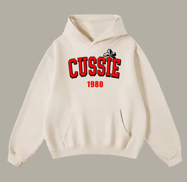 Cussie 1980 Beige Hoodie