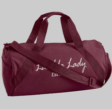 Load image into Gallery viewer, Lambda Lady Barrel Bag
