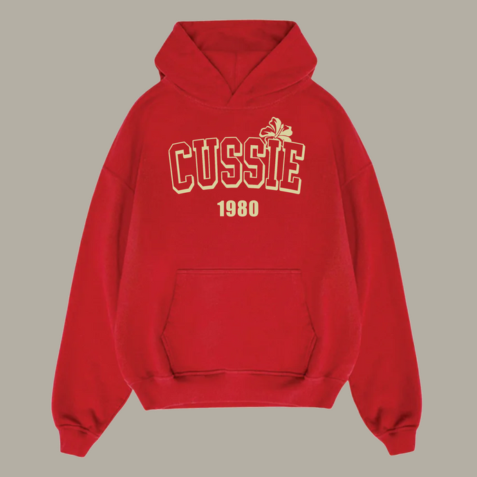 Cussie 1980 Red Hoodie