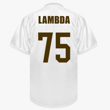 Load image into Gallery viewer, White Lambda Football Jersey
