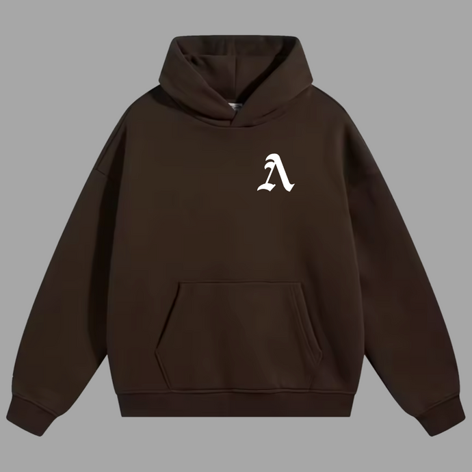 Λ Brown Hoodie