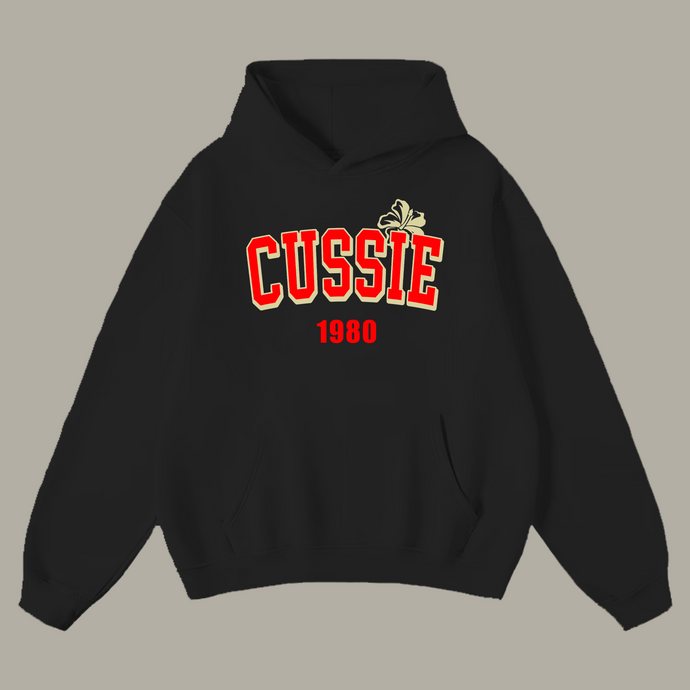 Cussie 1980 Black Hoodie