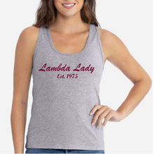 Load image into Gallery viewer, Lambda Lady Tank Top
