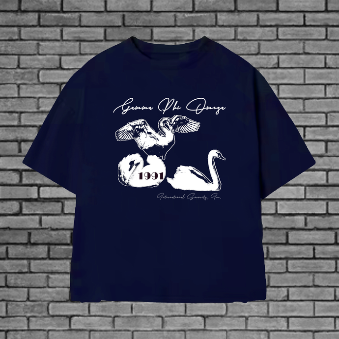 Gamma Phi Omega Heavyweight Shaka Wear Graphic Tee