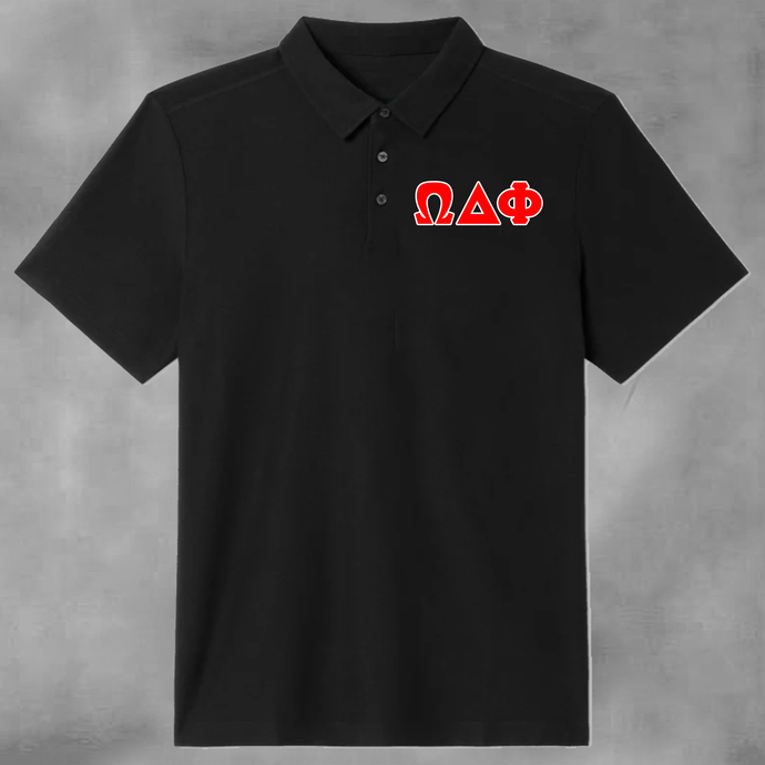 Black ODPhi Polo