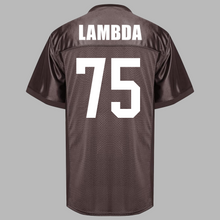 Load image into Gallery viewer, Brown Lambda Football Jersey
