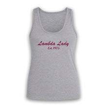 Load image into Gallery viewer, Lambda Lady Tank Top
