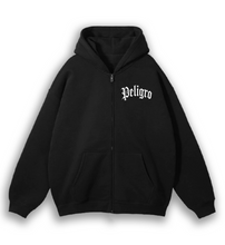 Load image into Gallery viewer, Amor Eterno Black Zip Up
