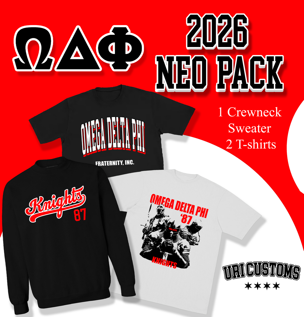ΩΔΦ 2026 NEO PACK – Uri Customs
