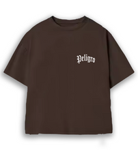 Load image into Gallery viewer, Peligro Amor Eterno Brown Tee
