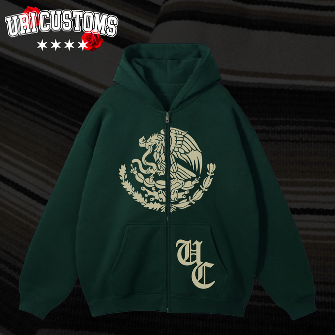 Forest Green Aguila Zip Up