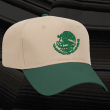 Load image into Gallery viewer, Forest Green &amp; Khaki Aguila Baseball Cap

