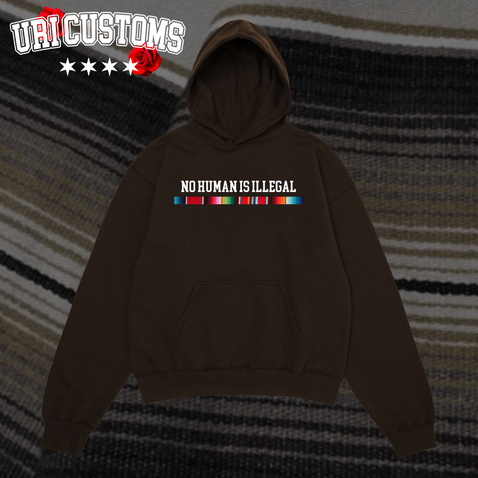 ICE MELTS Brown Hoodie