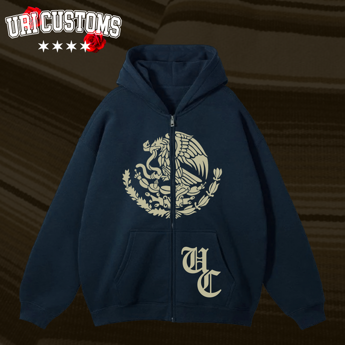 Navy Aguila Zip Up