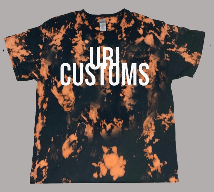 Uri Customs Bleached T-Shirt